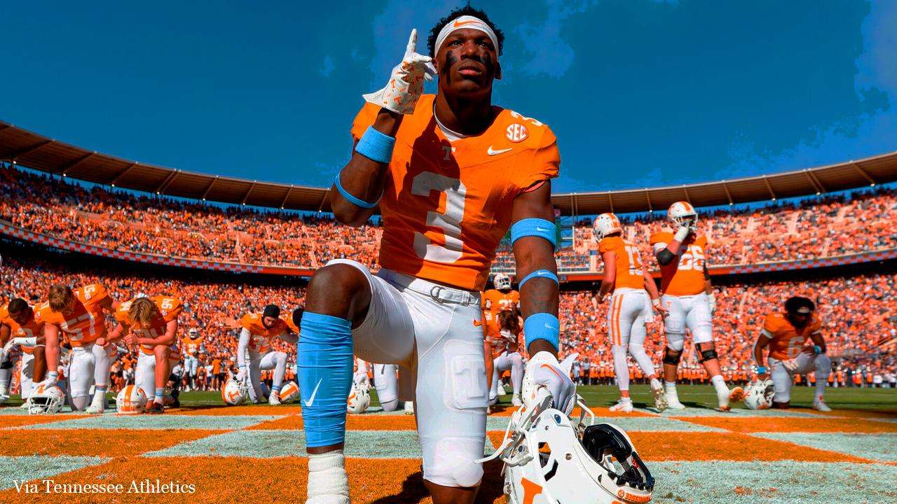 Tennessee football DB declares for 2024 NFL Draft TPL