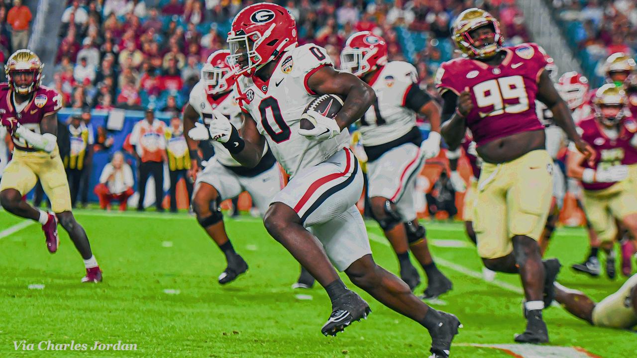 Poised for opportunity: UGA football RB Roderick Robinson prepares for ...